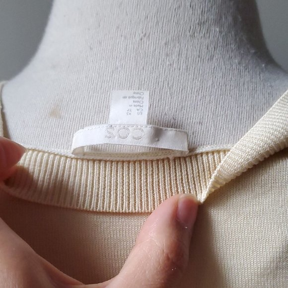 COS Cream Swater - Picture 3 of 3